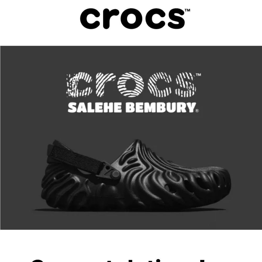 Crocs pollex special edition